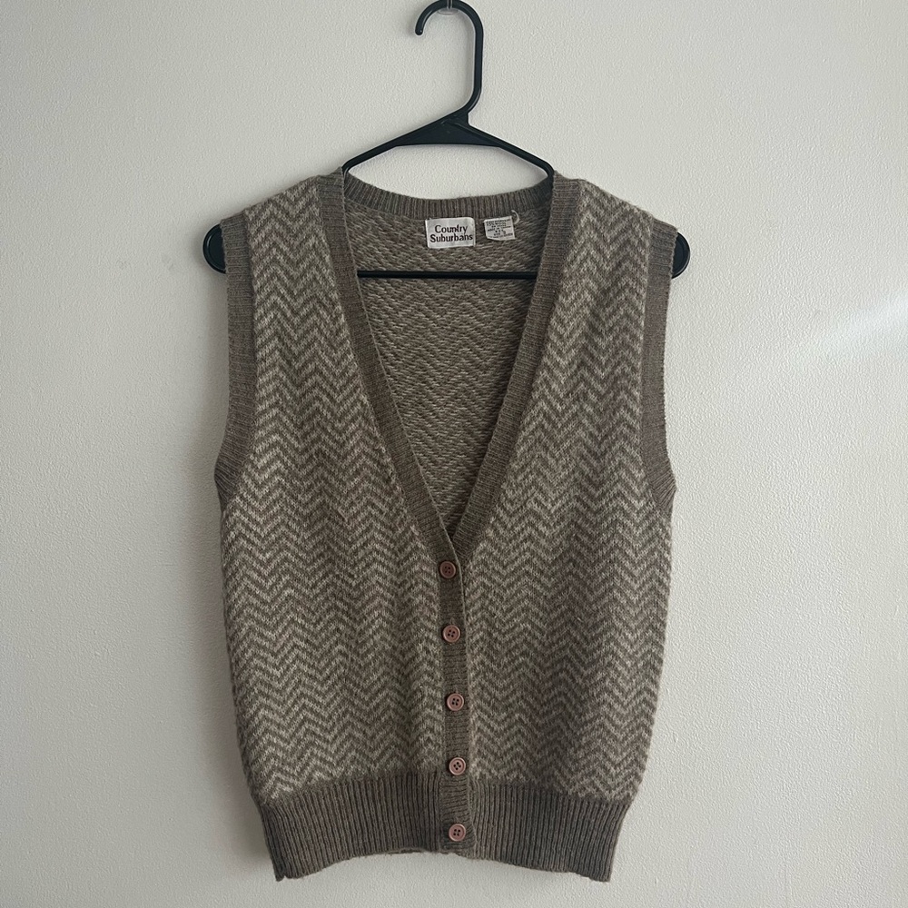 Rad sweater vest!